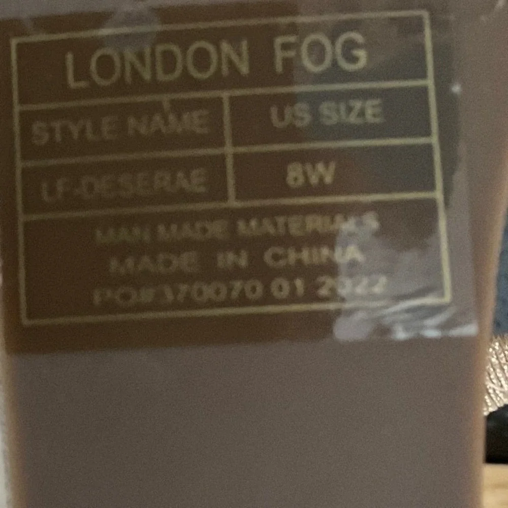 London Fog pre loved